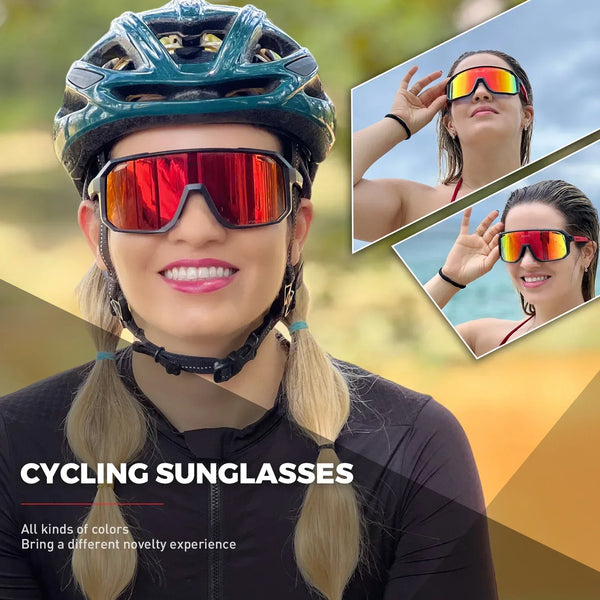 Sleek Shield Sport Sunglasses